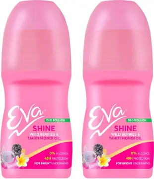 Eva Shine Deo Roll On pack