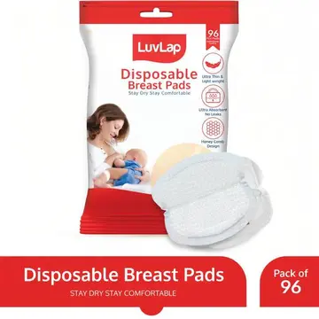 Luvlap Disposable Breast Pads Packs pack