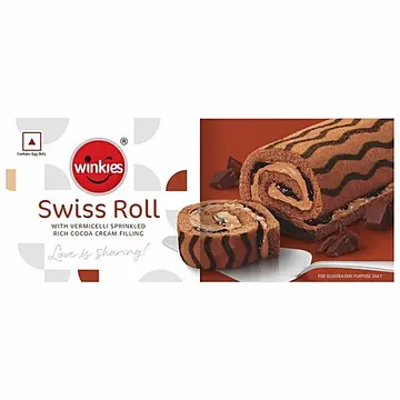 Winkies Swissroll Chocolate pack